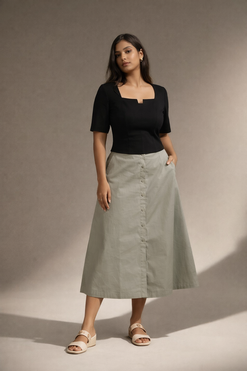 Midi Skirt